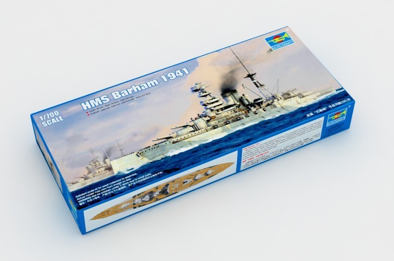 Trumpeter 05798 1/700 HMS Barham 1941