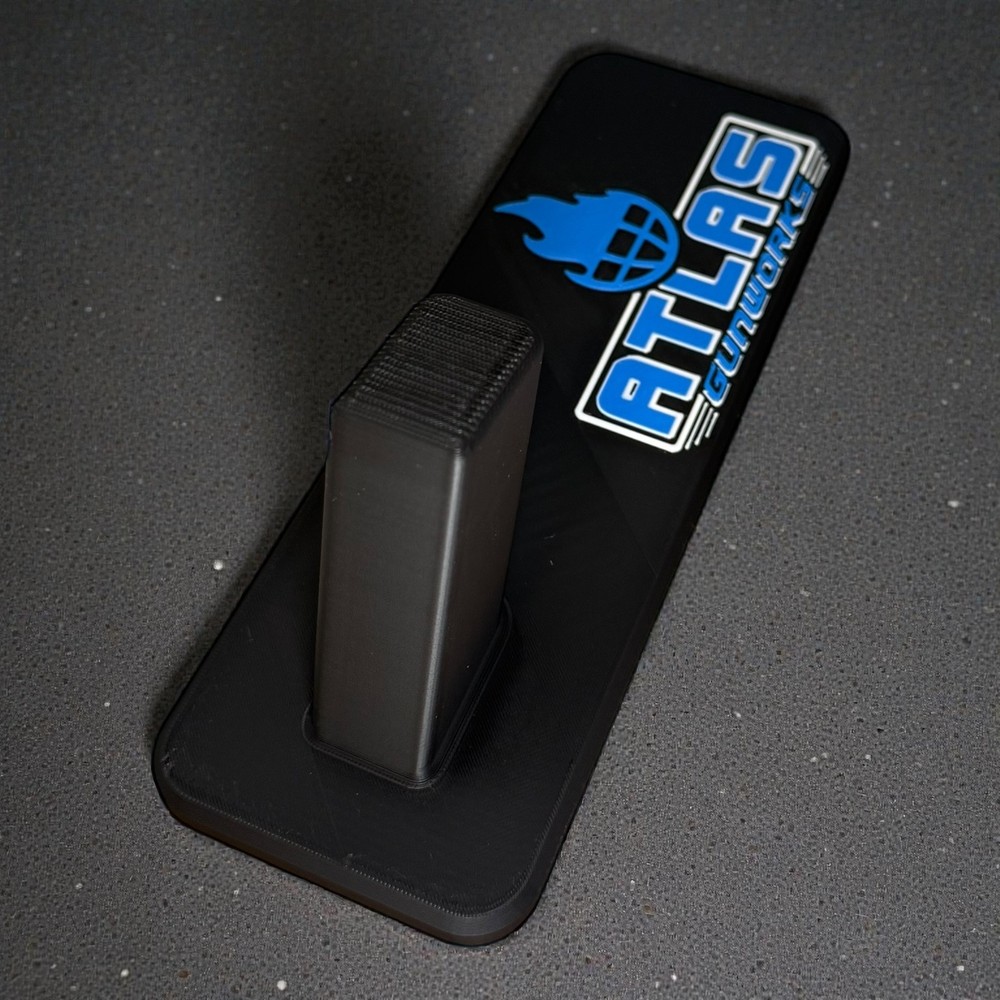 Atlas Gunworks Double Stack Pistol Display Stand Black