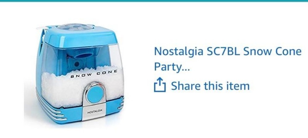 Retro Frozen Drink Maker - Automatic Mixing & Ice Shaver
