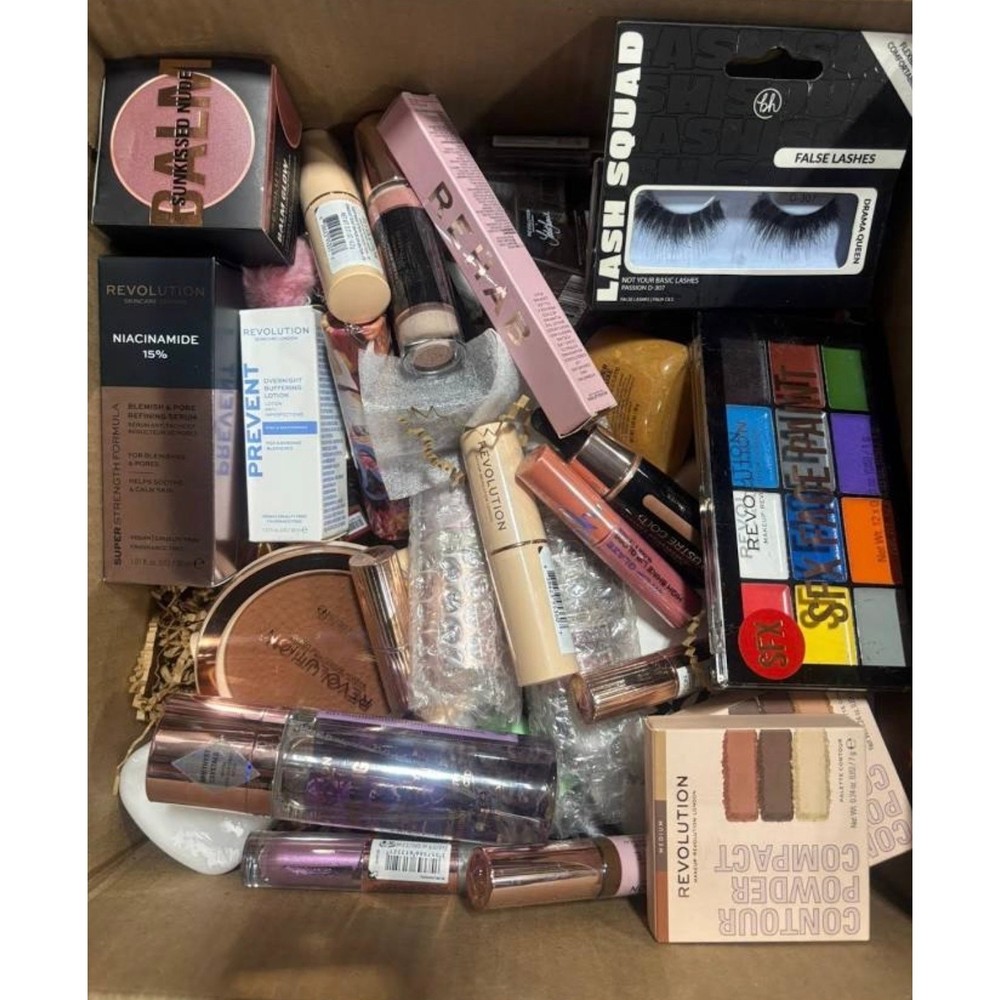 3 random assorted cosmetics