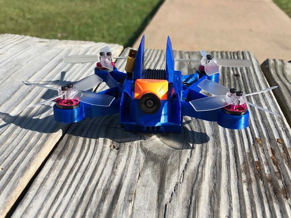 HD110 3D Printed FPV Drone Frame by BenAllen