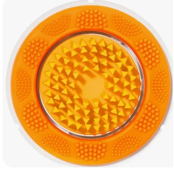 Clarisonic Sonic Exfoliator Retexture Refresh Replacement Brush Head Orange -New
