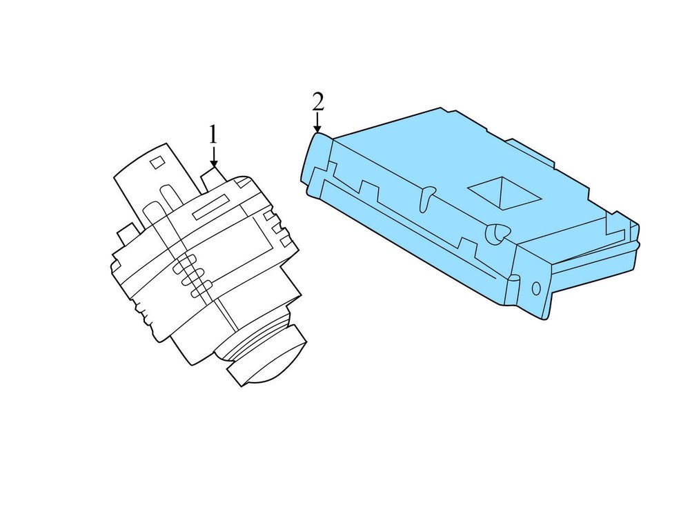 2014-2016 BMW 535D - Camera Control Module 6819329