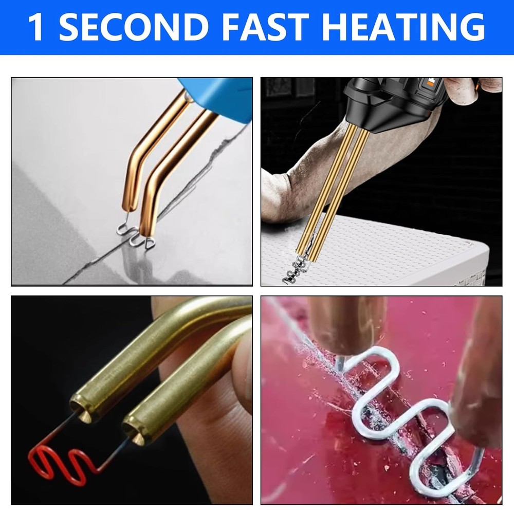 Plastic Welding Nails Assorted Shapes