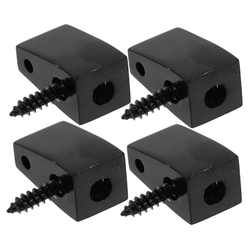 4 Pcs Headless Bass Tuner String Nut Guitar Locks 4-String Locking