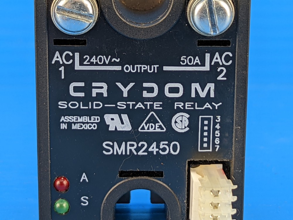 NEW Crydom SMR2450 Solid State Relay, 240VAC, 50A