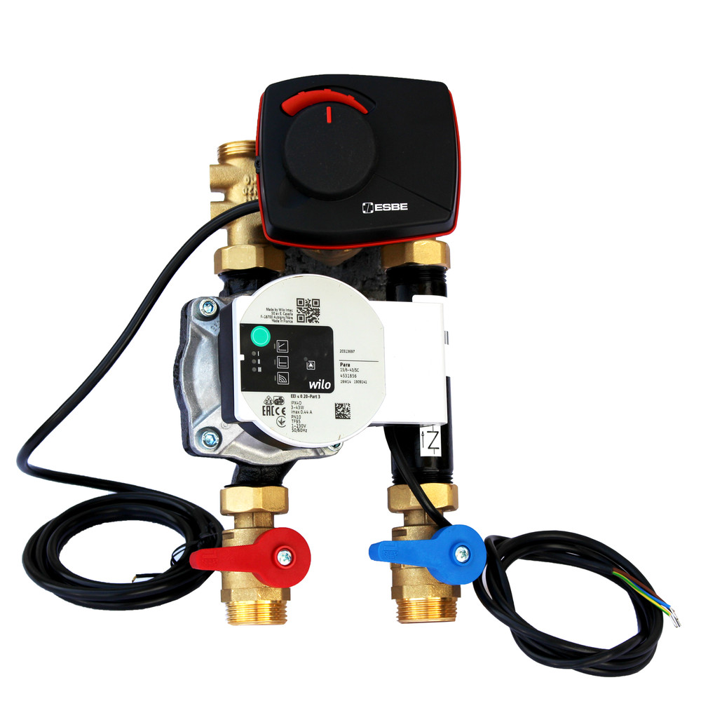 Environment Box DN20 Pump Group 2 Heating Circuits 1x Mixed 1x Unmixed