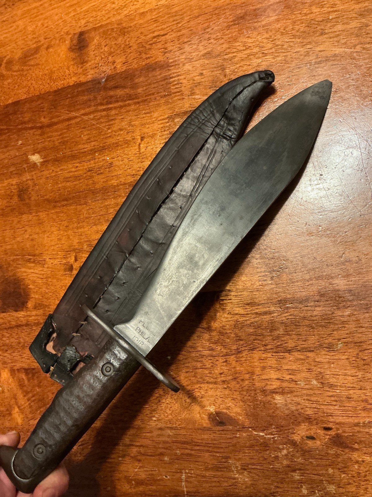 WW1 U.S. Model 1917 Bolo Knife Plumb Phila 1918