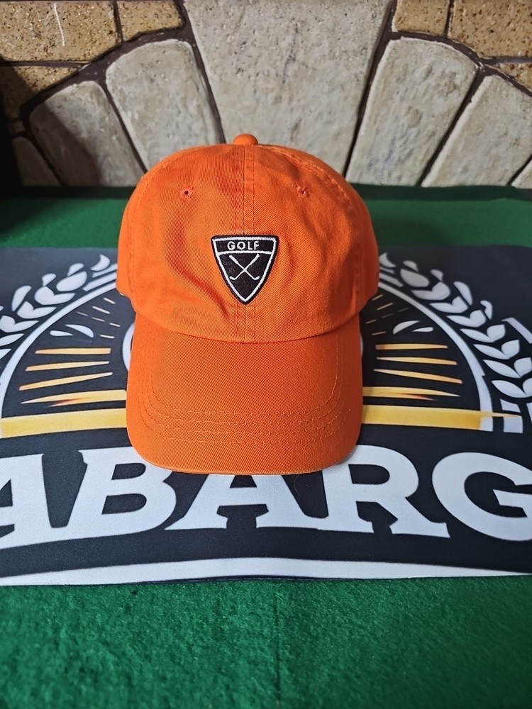 Signatures Golf Hat / Adjustable Strapback / Orange