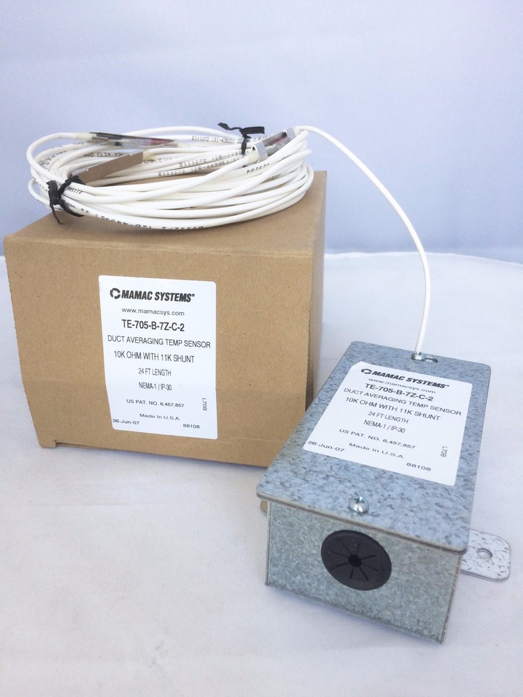 Mamac Systems TE-705-B-7Z-C-2 Duct Averaging Temp Sensor