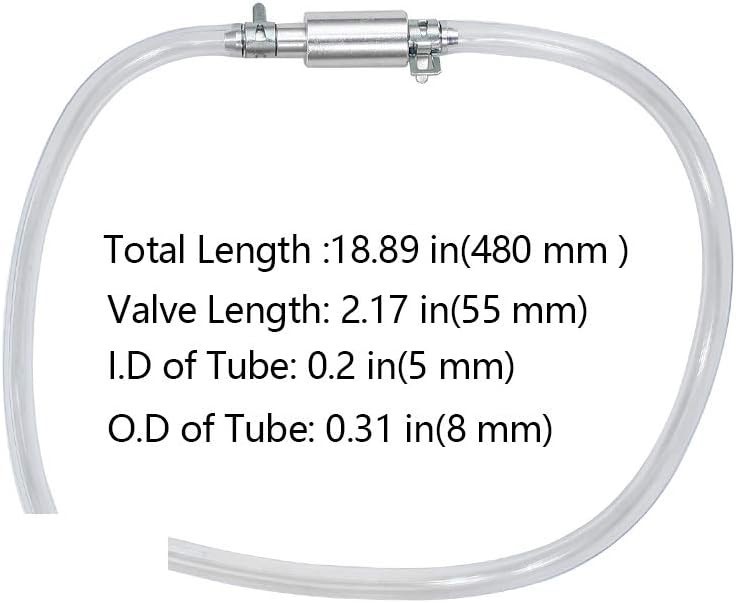 Efficient Brake Bleeder Tool Kit with Check Valve for Motorcycle Maintenance