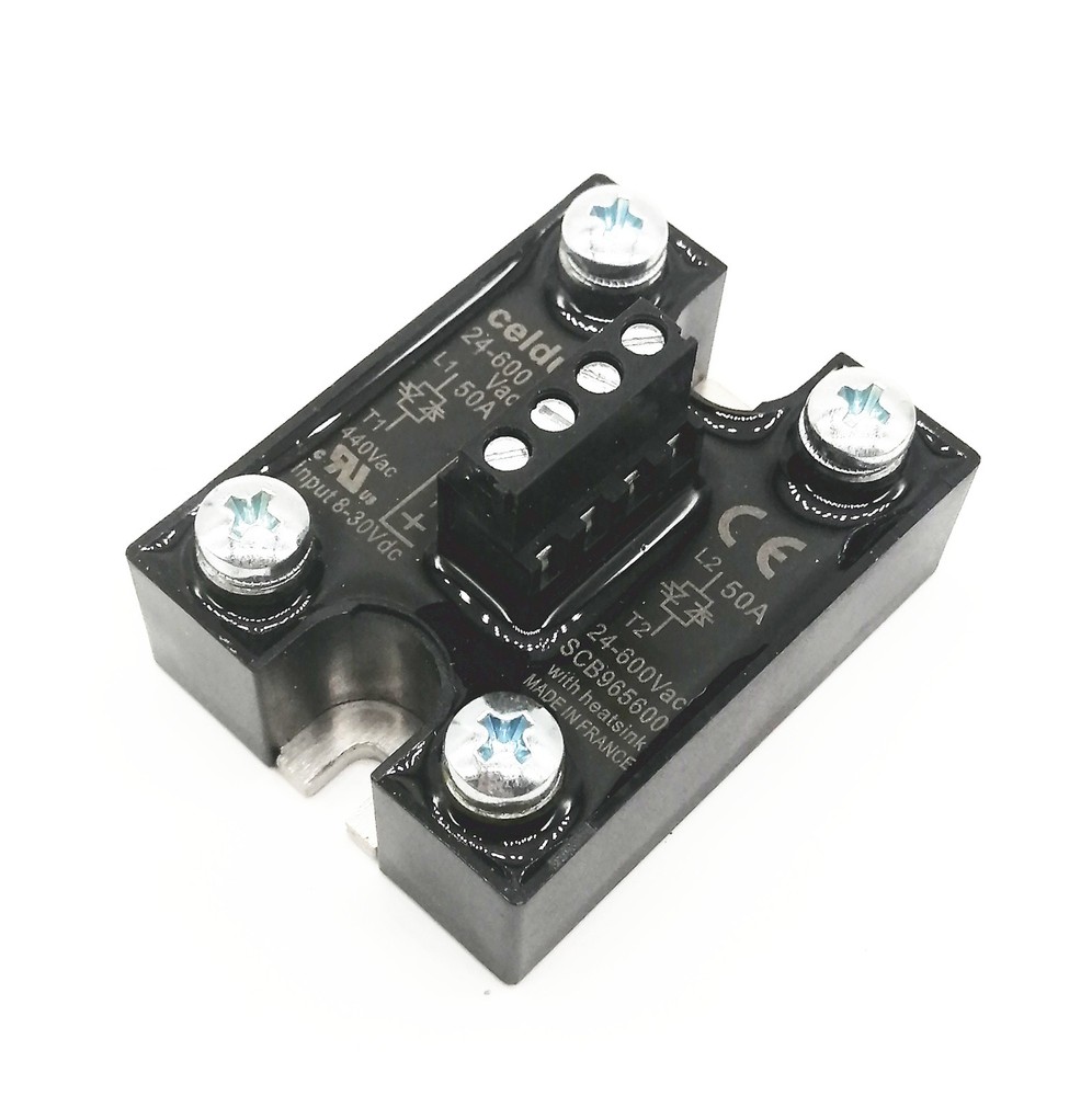 Celduc solid state relay SCB965600 50A 24-600VAC