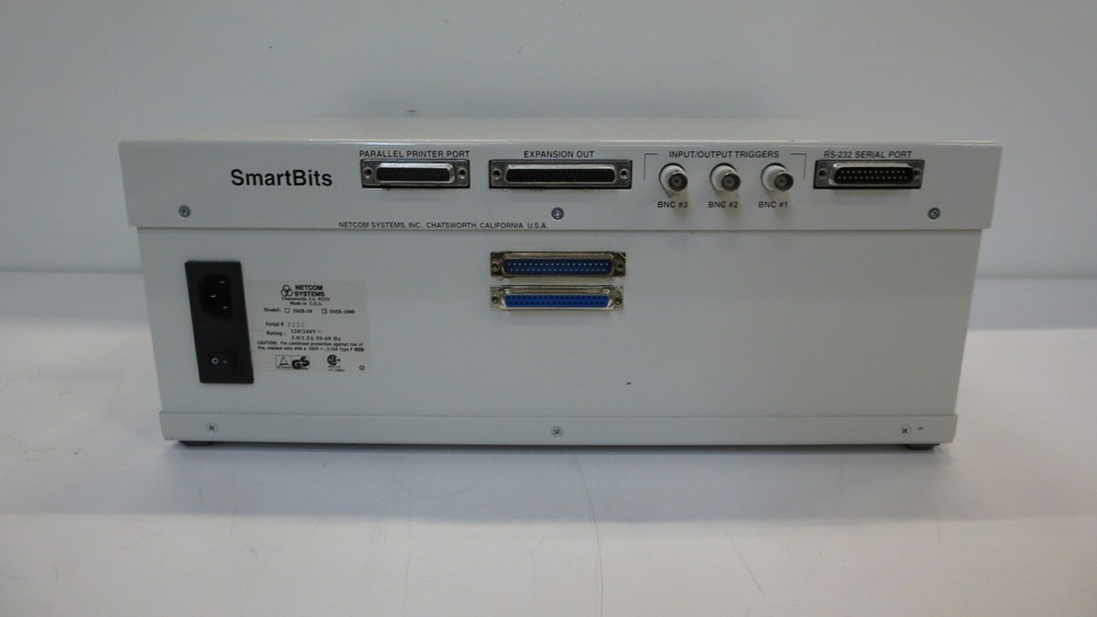 NETCOM SYSTEMS SMB-1000 ADVANCED MULTIPORT PERFORMANCE TESTER/SIMULATOR/ANALYZER