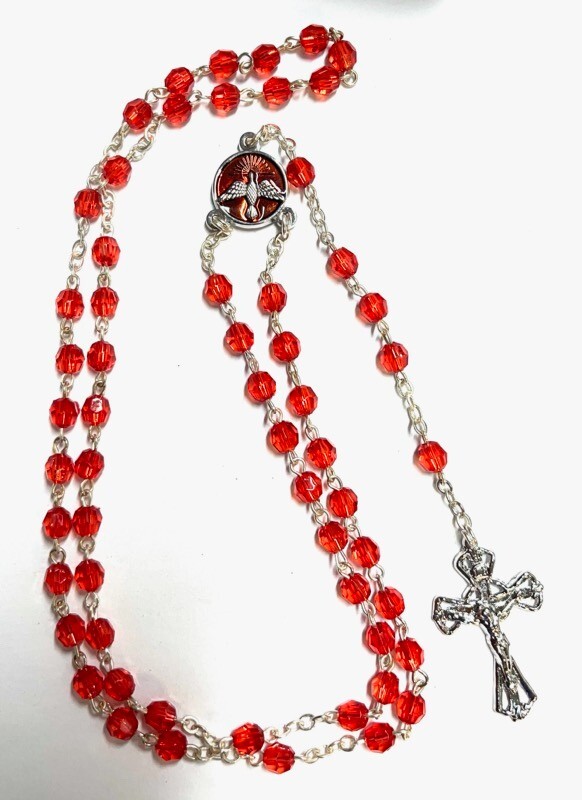 Rosary - Red - 18 inches