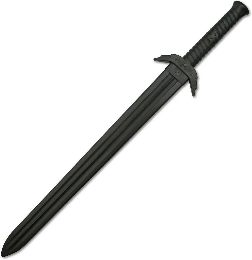 Durable Black Polypropylene Training Sword - Ideal for Sparring & Conditioning
