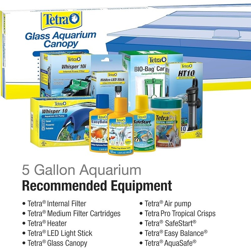 Glass Aquarium Rectangular Fish Tank Customizable Accessories Lightweight Home