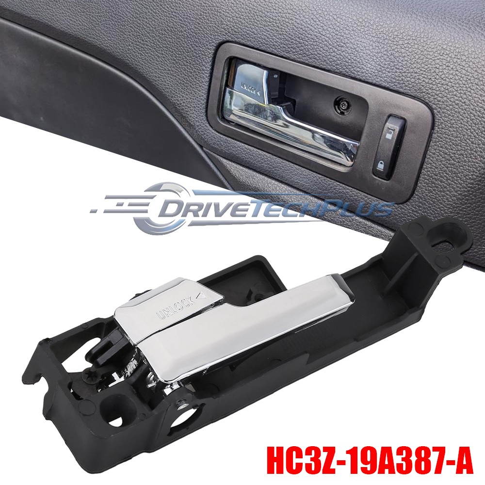 For 2006-2012 Ford Fusion MKZ Front Left Driver Side Chrome Interior Door Handle