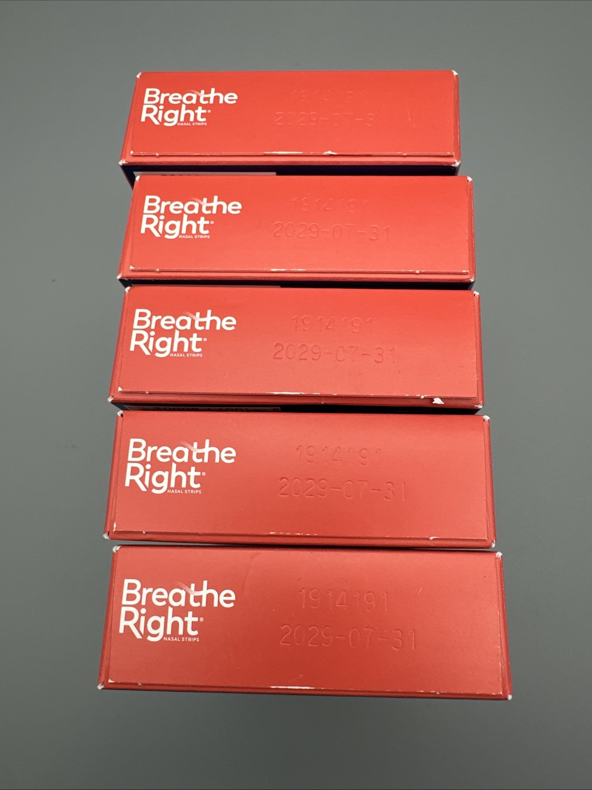 BREATHE RIGHT NASAL STRIPS, EXTRA STRENGTH TAN ( 5 x 26 CT BOXES ) EXP 2029