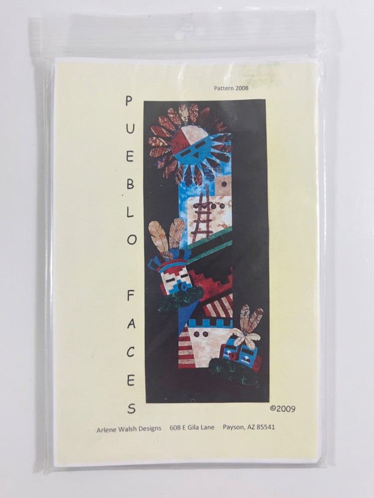 Pueblo Faces by Arlene Walsh Designs Pattern 2008