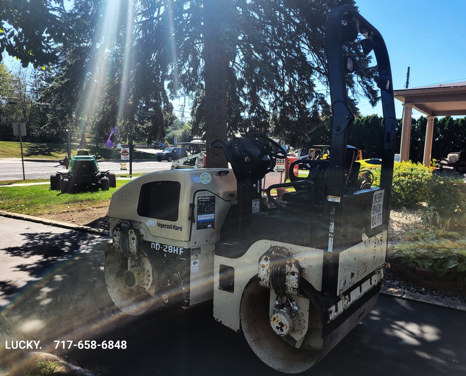 Ingersoll Rand DD28HF Asphalt Drum Roller Compactor Diesel