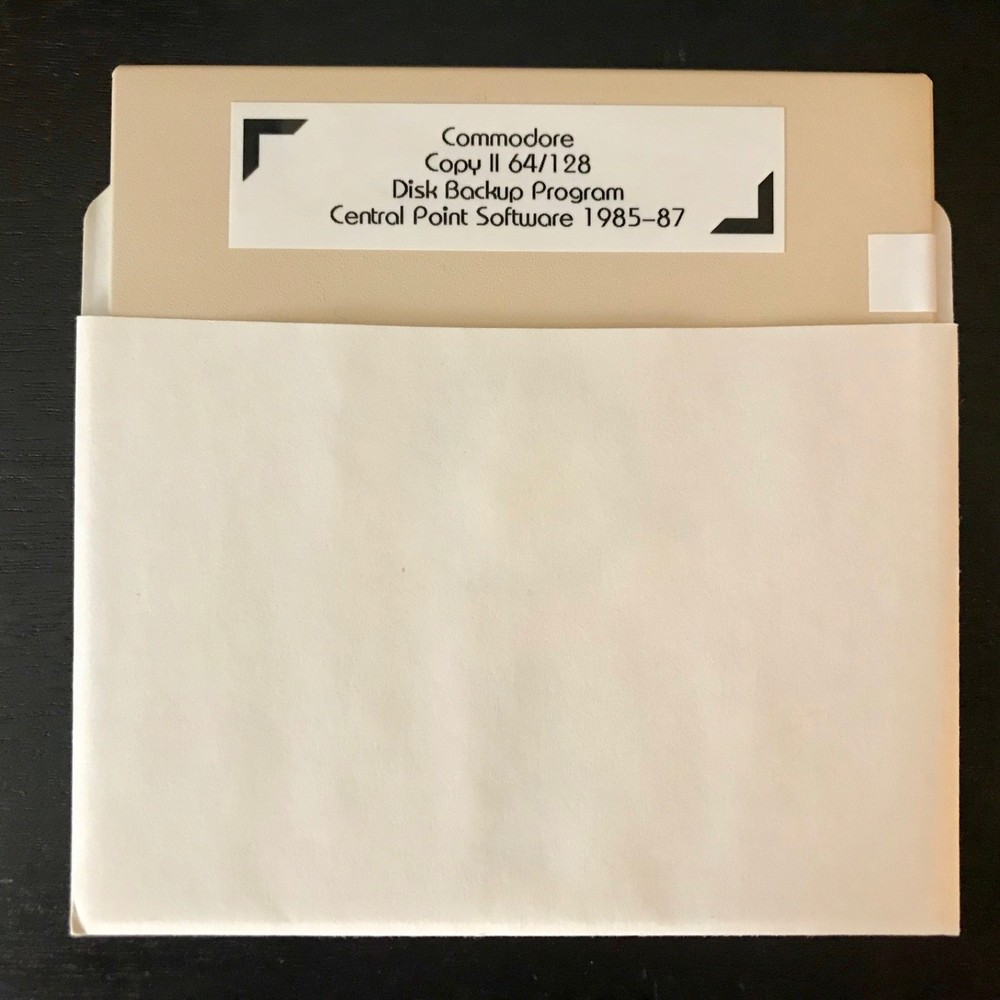 Commodore Copy II 64/128 Disk Backup Program / Central Point Software
