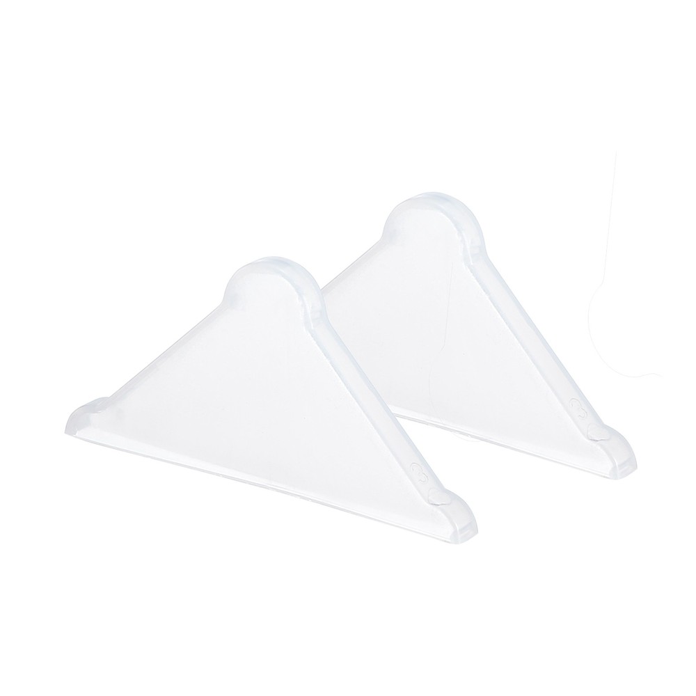 30Pcs 37x3mm PP Corner Protector Triangle for Metal Sheet