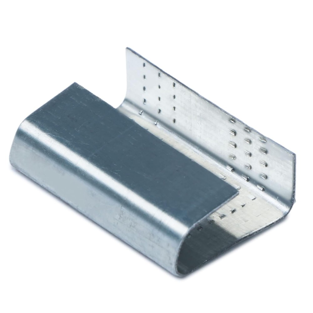 200PCS Packaging Strapping Open Serrated Seals for 5/8" Strap Width Polyester (P