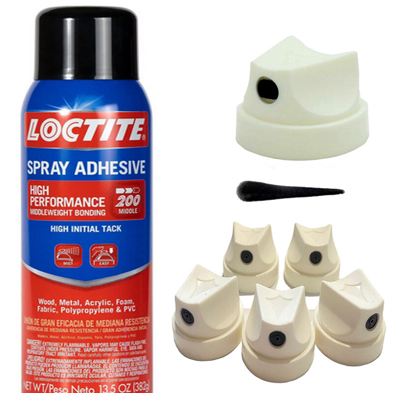 5 Spray Caps for Loctite Spray Adhesive, Solvent, 13.5 - Loctite Adhesive