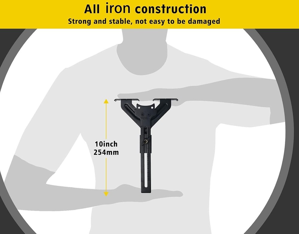 Durable Router Edge Guide for Compact Routers - Precision Woodworking Tool