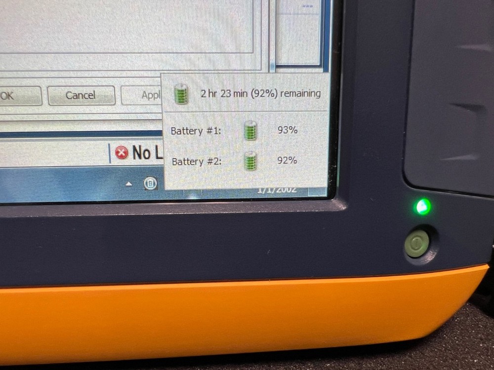 FLUKE NETWORKS OPVXG-10G OPTIVIEW XG NETWORK ANALYZER TABLET, NICE KIT!!!