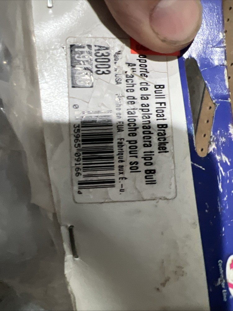 Bull Float Bracket Parts, Threaded Complete Assembly, Made in the USA, A3003