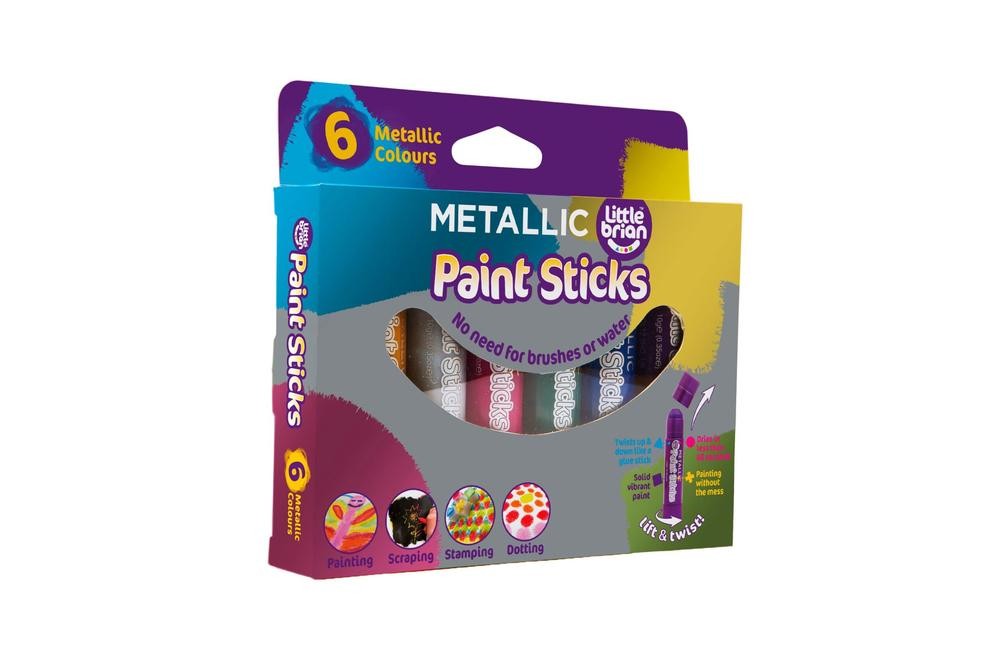 Paint Sticks, 6 Pack (Metallic)