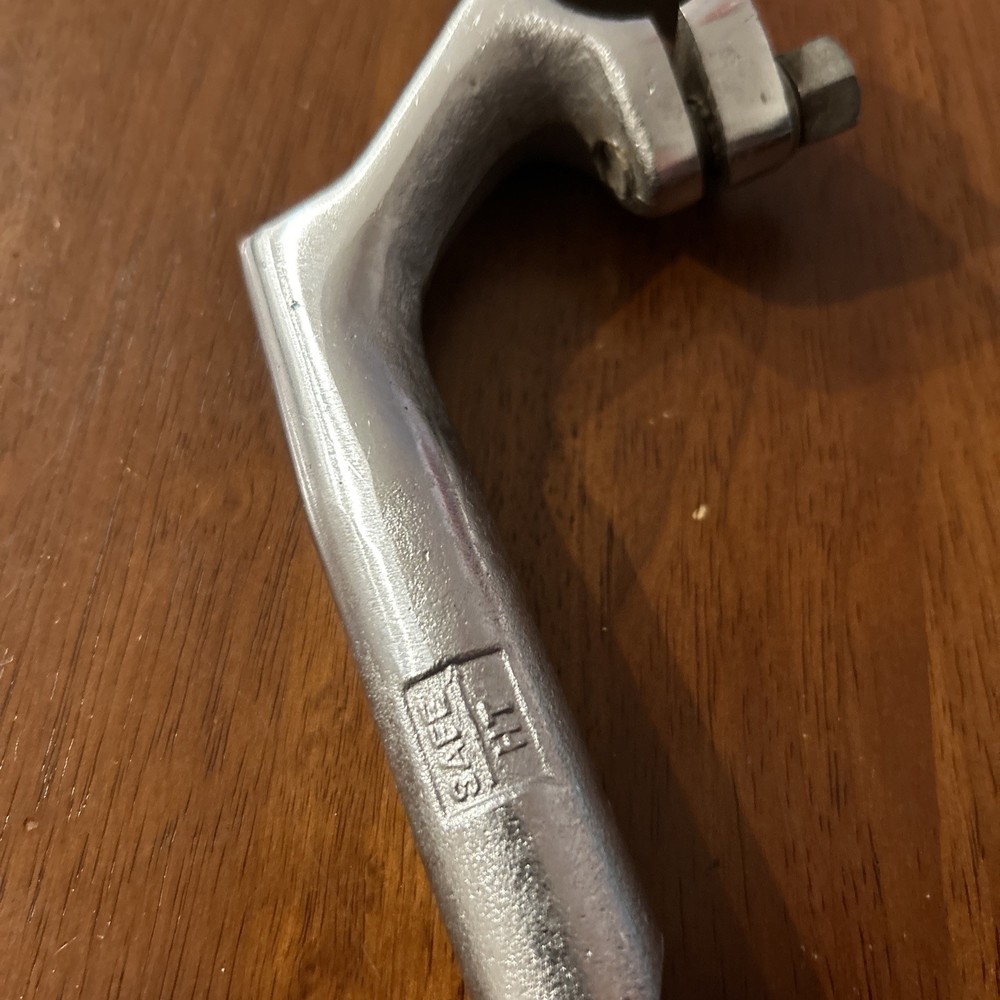 Antique Chrome Bicycle Quill Stem
