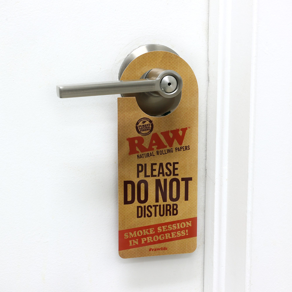 RAW Do Not Disturb Sign | 1 Unit