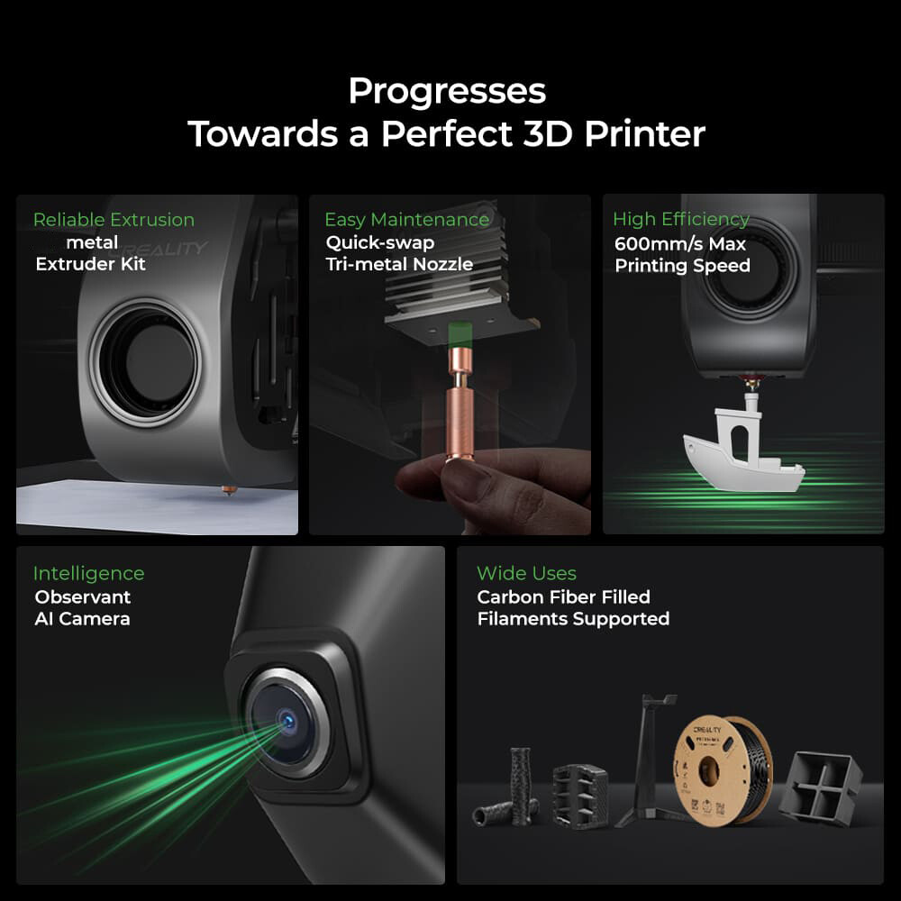 Creality K2 Plus Combo/ K1 Max/ K1C 3D Printer High Performance & Fast Speed US