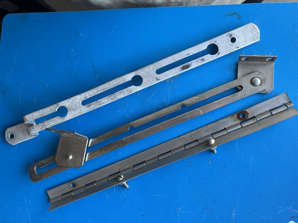Vintage Boat Window Slide& Hinge Misc Hardware