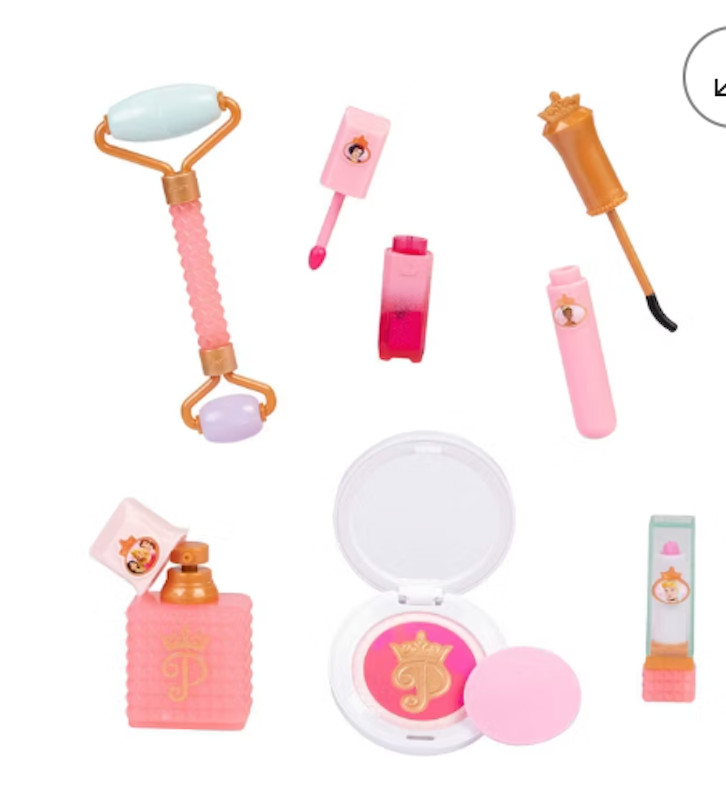 NEW Disney Princess Style Collection Makeup Tote & Accessories Toy NIB