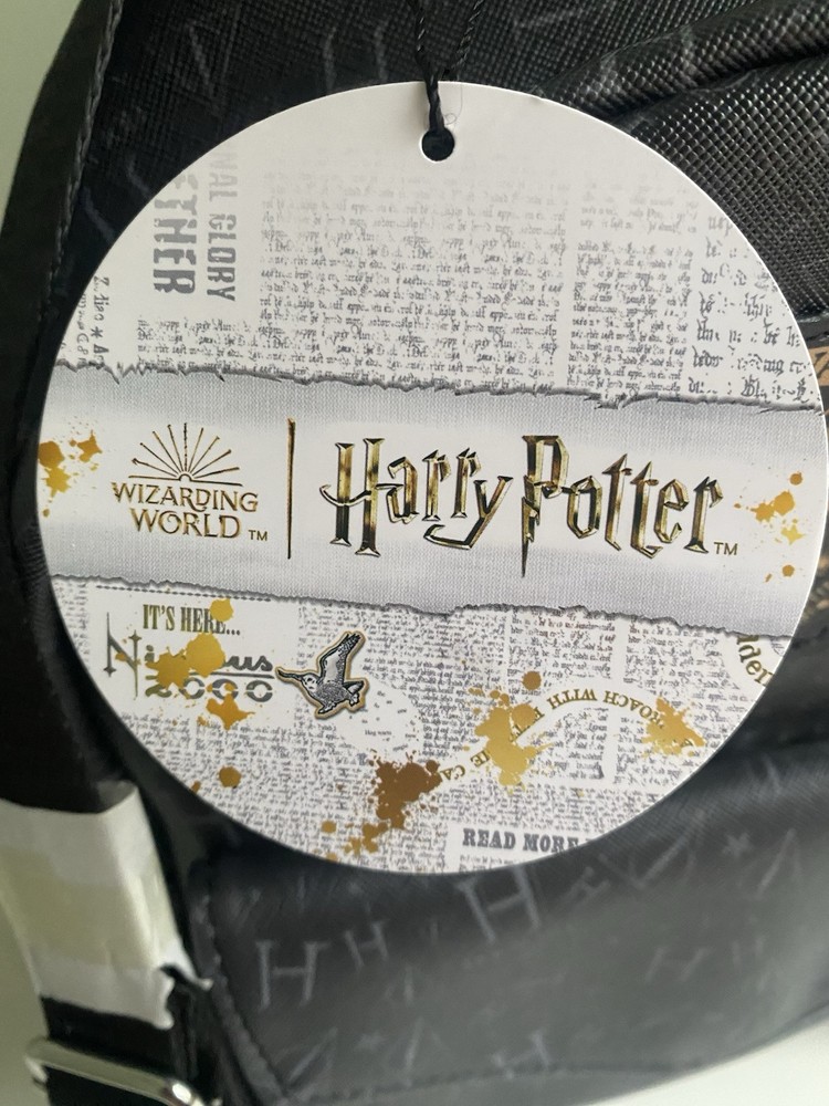 Hogwarts Harry Potter Wizarding World Small Backpack Brown New With Tags