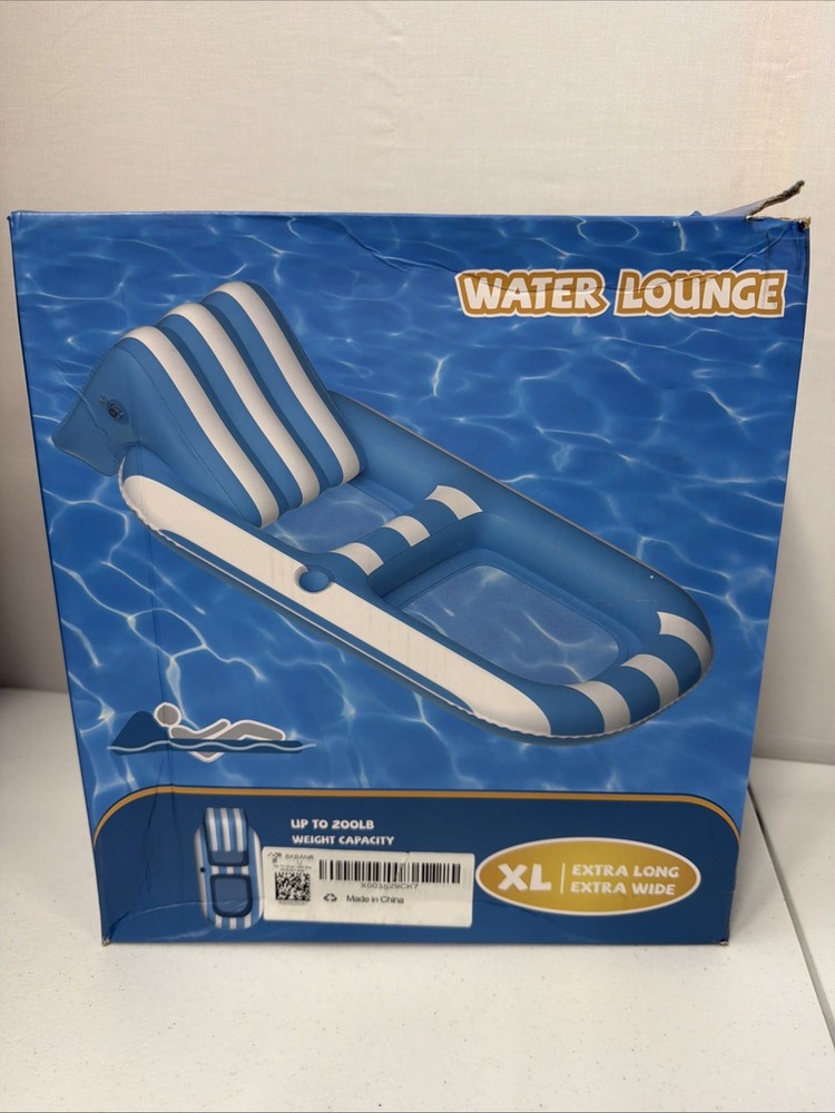 Inflatable Pool Float Water Lounge - new in box