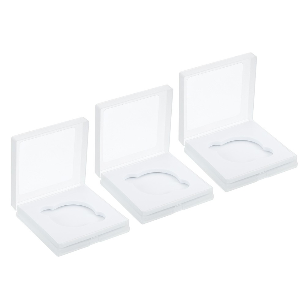 49mm Lens Filter Case,3pcs Camera Filter Case Portable Lens Filter Box Plastic