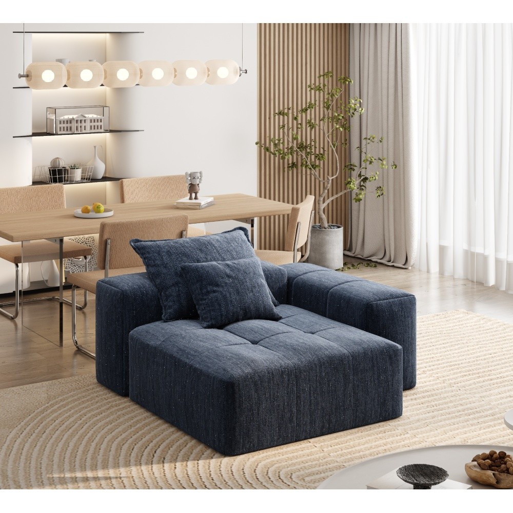 Modern Oversized Sectional Sofa, No Assembly, Chenille Fabric, 30+ Combos