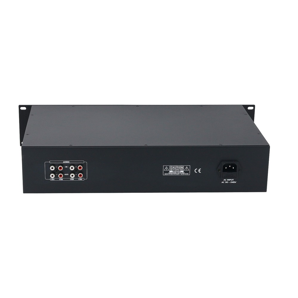 MK-4D 2U 4 VU Meter Display Audio Level Meter for Amplifier 220V