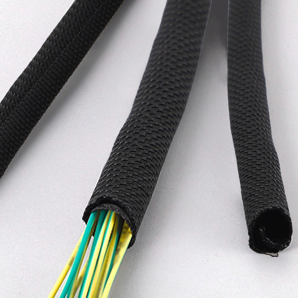 Automotive Harness Wrap Wire Routing Solution Tangle-Free Adjustable Length
