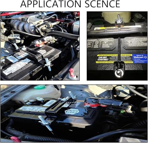 Universal Premium Adjustable Battery Hold Down for Tray, Universal Adjustable