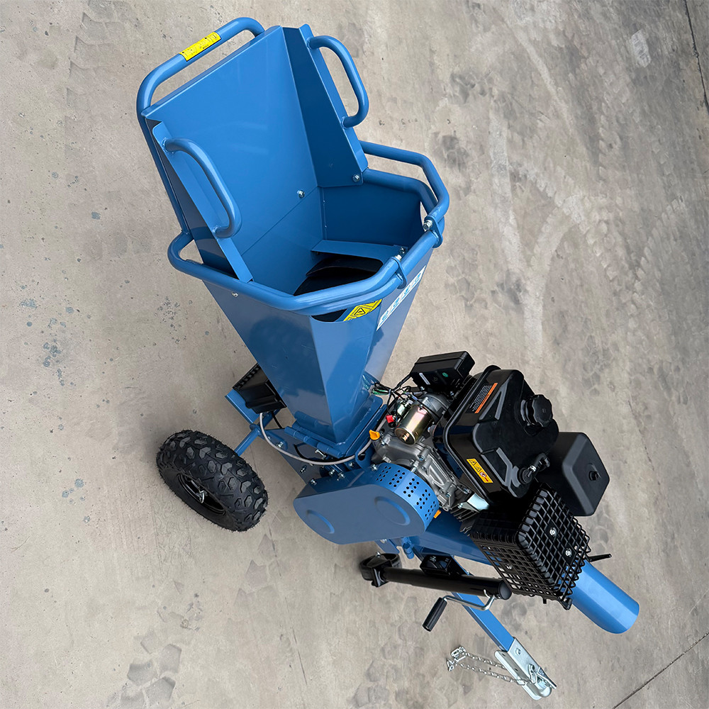 420cc 15hp Gas Powered E-start 5'' Wood Chipper With Towbar USA STOCK FREE SHIP