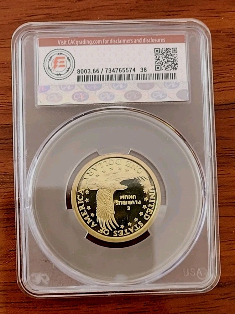 2003S CAC $1 Sacagawea PR66DCAM
