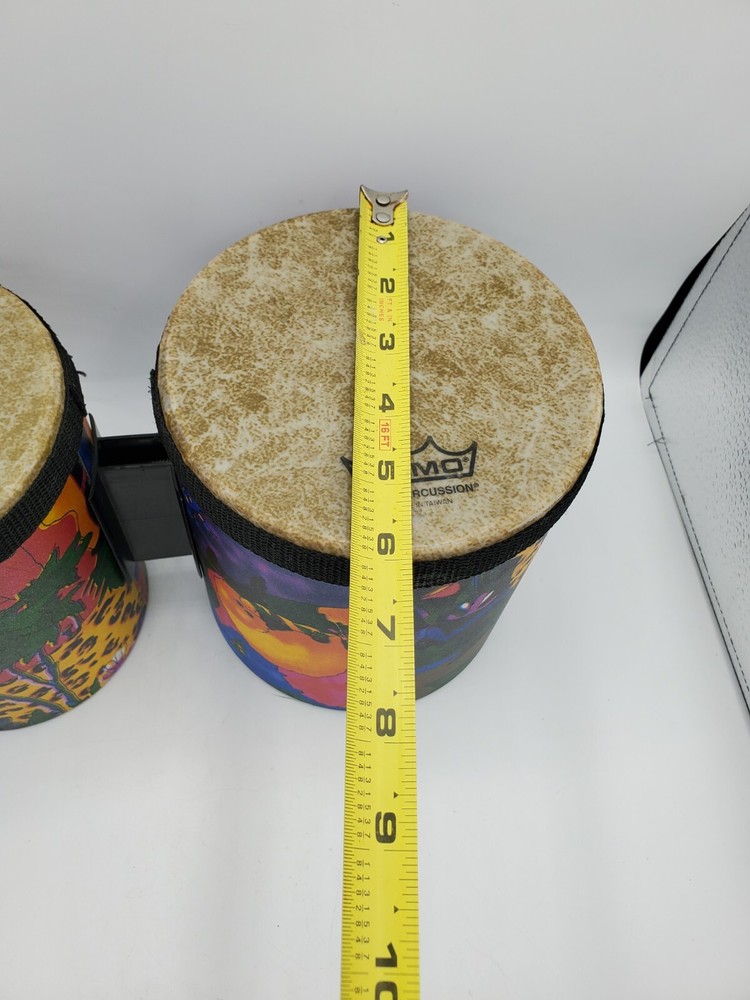 REMO Kids Percussion Bongo Double Drums Mint