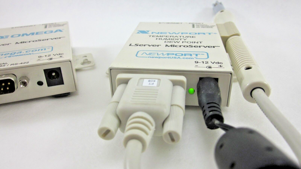 2 Omega iTHX-W i Server Temperature Dew Point Humidity, EIS-W Working Pulls