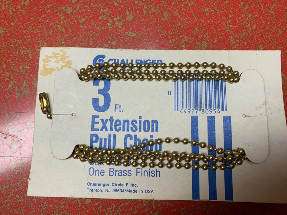 extension pull chain 3 feet new