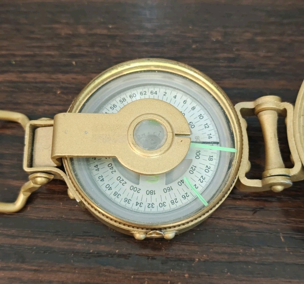 "LIQUID FILLED" LENSATIC COMPASS MADE IN JAPAN